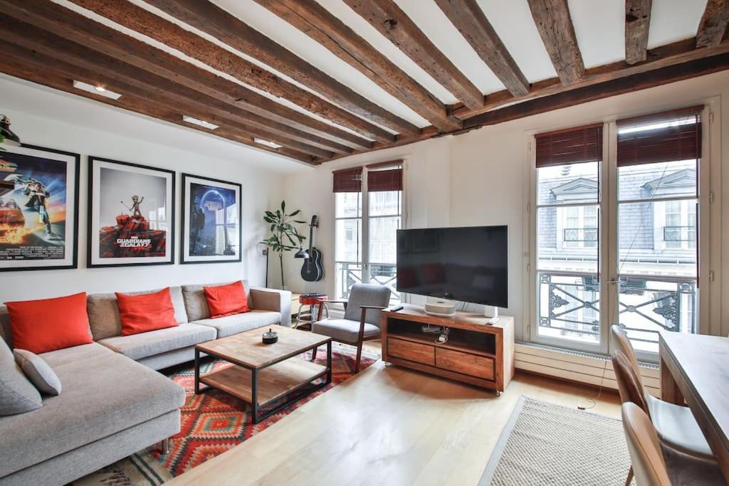 Typical Parisian Duplex#4Pers#Le Marais Apartment Exterior photo